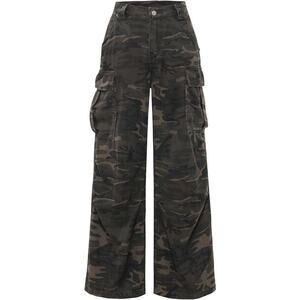 NWT ~ Unisex Camo Camouflage Cargo Pants ~ Men's Women's Plus Size